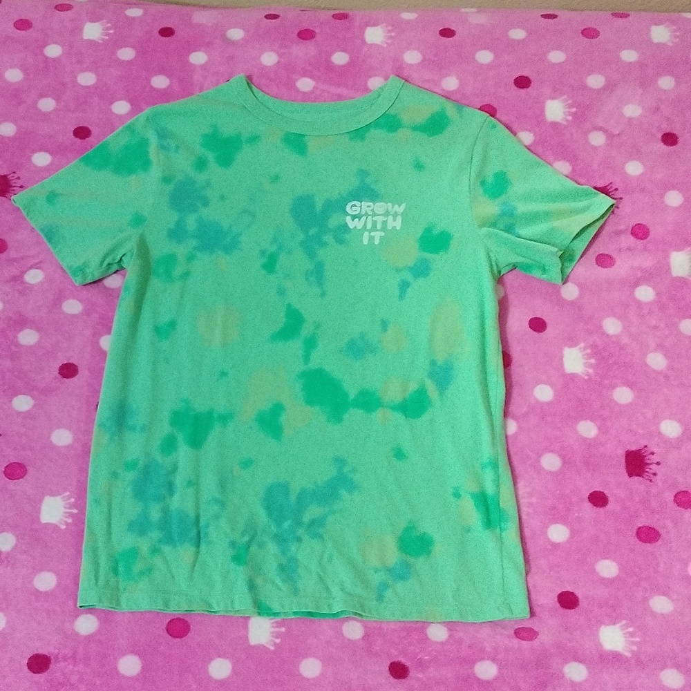 Cat & Jack Green "Grow With It" Shirt Size XL/14